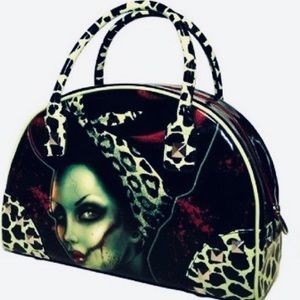 EUC Rare Too Fast Bowling Bag, Zombie Pin-Up Girl